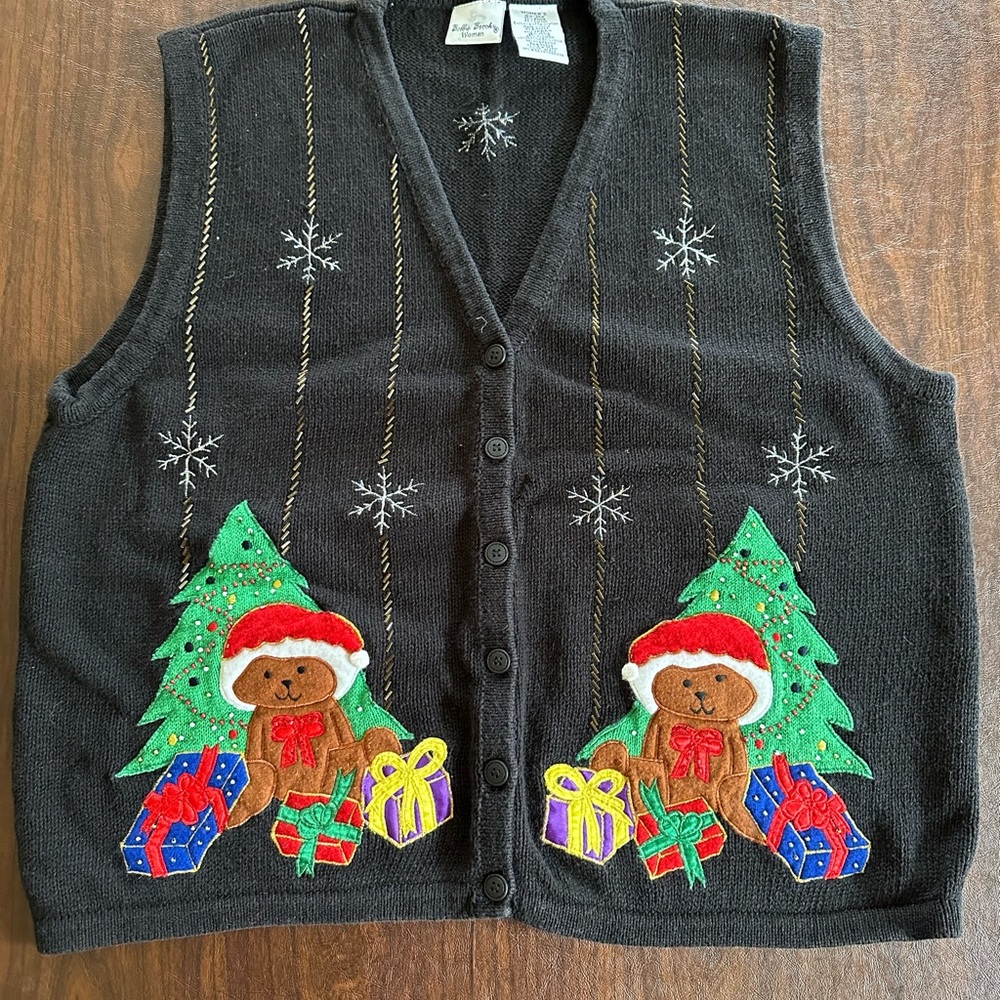 Christmas sweater vest